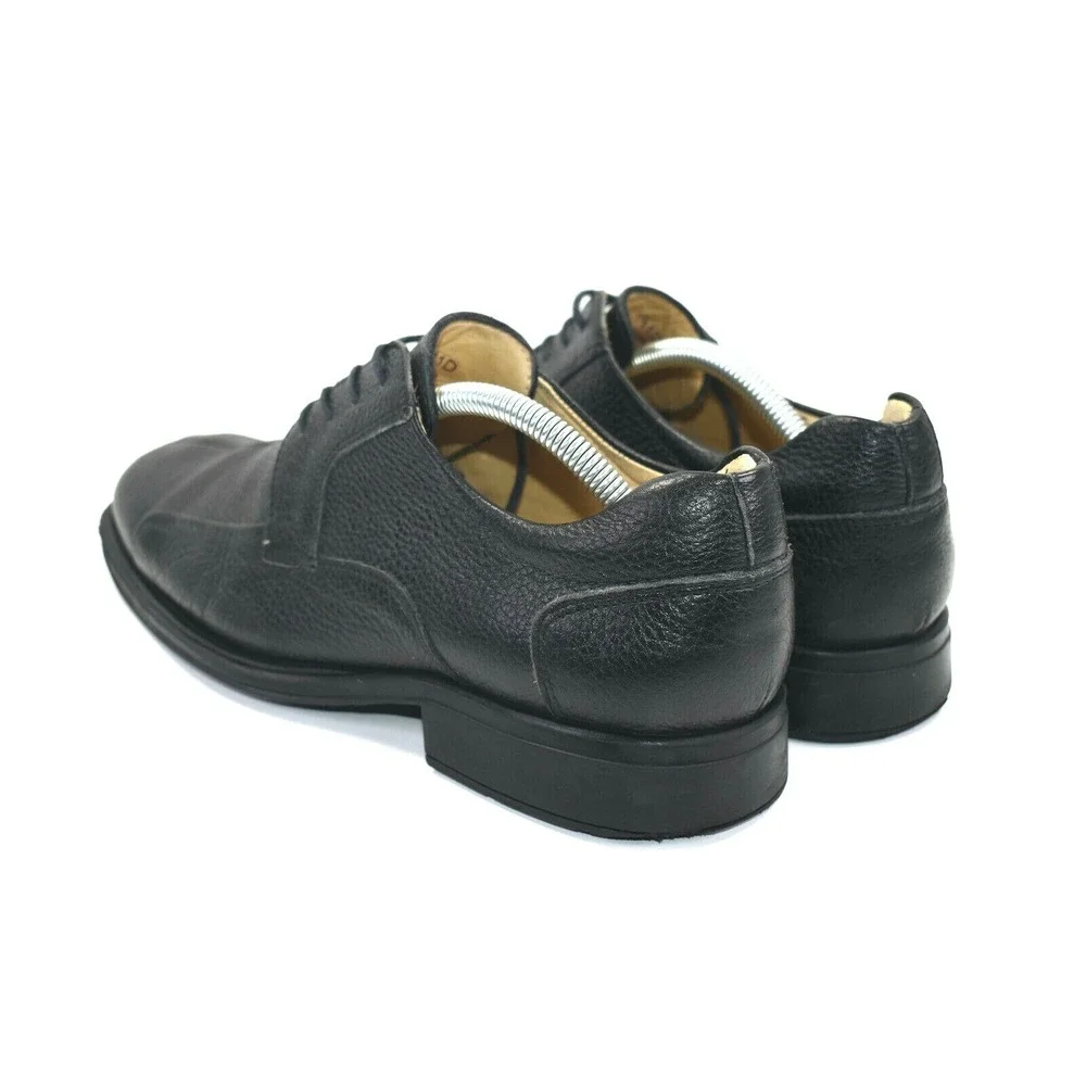 Belvedere Baybridge Men's‎ Black Oxfords Dress Shoes Split Toe Leather Size 11 D